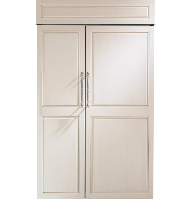 Monogram 48" Panel-Ready Built-In Side-by-Side Refrigerator
