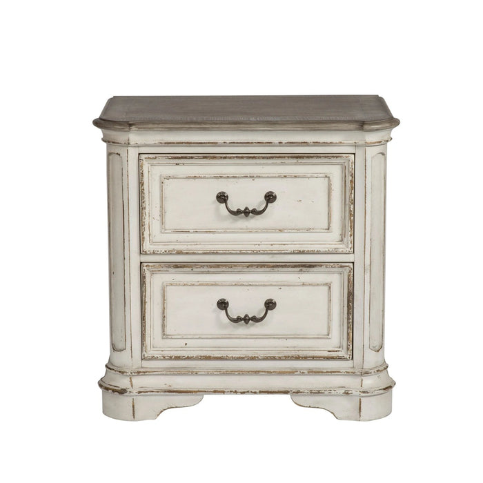 Magnolia Manor Uph Bed, Dresser & Mirror, Chest, Night Stand image