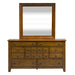 Grandpas Cabin Sleigh Bed, Dresser & Mirror, Chest image