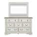 Abbey Park King California Panel Bed, Dresser & Mirror, Chest, Night Stand image