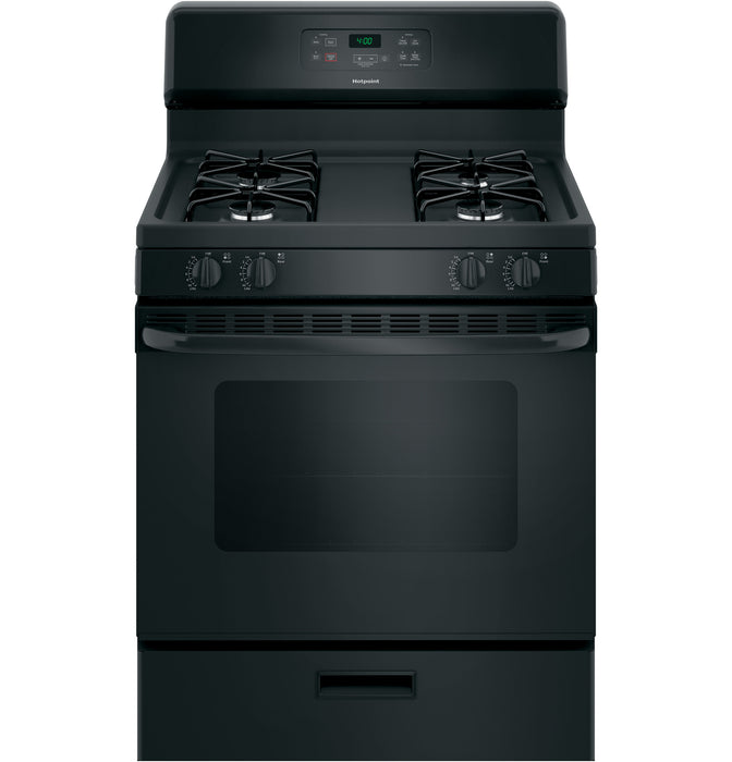 Hotpoint¨ 30" Free-Standing Standard Clean Gas Range