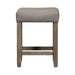 Parkland Falls Console Stool in Weathered Taupe image