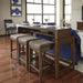 Aspen Skies Console Bar Table in Russet Brown image