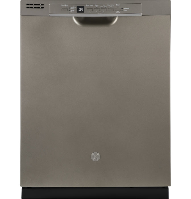 GE¨ ENERGY STAR¨ Front Control with Plastic Interior Dishwasher with Sanitize Cycle & Dry Boost