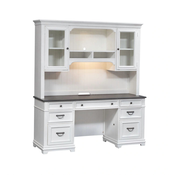 Allyson Park Credenza & Hutch image
