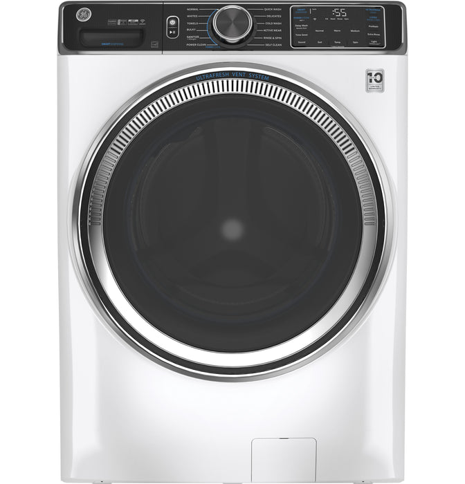 GE¨ 5.0 cu. ft. Capacity Smart Front Load ENERGY STAR¨ Steam Washer with SmartDispenseª UltraFresh Vent System with OdorBlockª and Steam