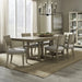 Proximity Place 7 Piece Double Pedestal Table Set image