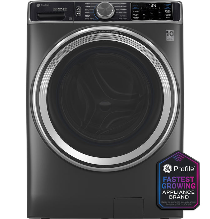 GE Profileª 5.5 cu. ft. Capacity Smart Front Load ENERGY STAR¨ Steam Washer with UltraFresh Vent System+ and Smart Wash & Smart Rinse