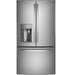 GE Profileª Series ENERGY STAR¨ 27.7 Cu. Ft. Smart Fingerprint Resistant French-Door Refrigerator with Keurig¨ K-Cup¨ Brewing System - Gibson McDonald Furniture & Mattress 