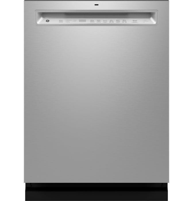 GE¨ ENERGY STAR¨ Front Control with Stainless Steel Interior Dishwasher with Sanitize Cycle