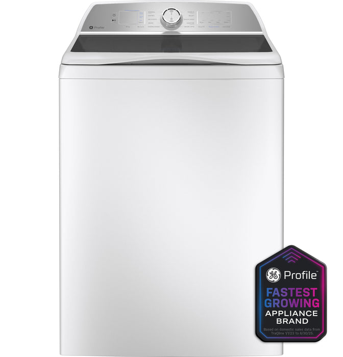 GE Profileª ENERGY STAR¨ 4.9  cu. ft. Capacity Washer with Smarter Wash Technology and FlexDispenseª