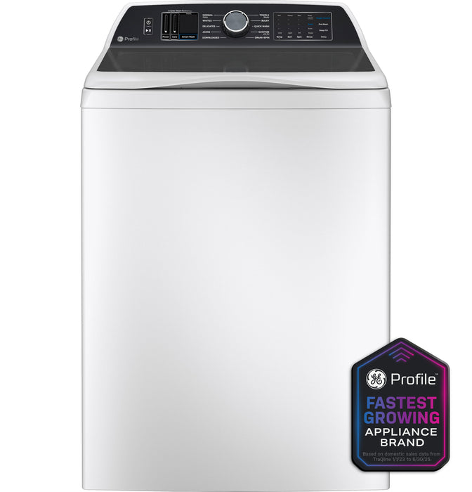 GE Profileª ENERGY STAR¨ 5.4  cu. ft. Capacity Washer with Smarter Wash Technology and FlexDispenseª