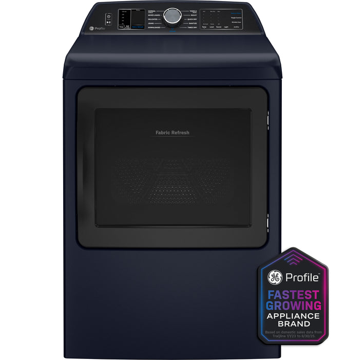 GE Profileª ENERGY STAR¨ 7.3 cu. ft. Capacity Smart Electric Dryer with Fabric Refresh