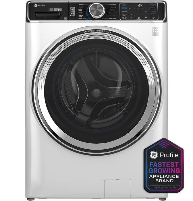GE Profileª 5.3 cu. ft. Capacity Smart Front Load ENERGY STAR¨ Washer with UltraFreshª Vent System+ with OdorBlockª