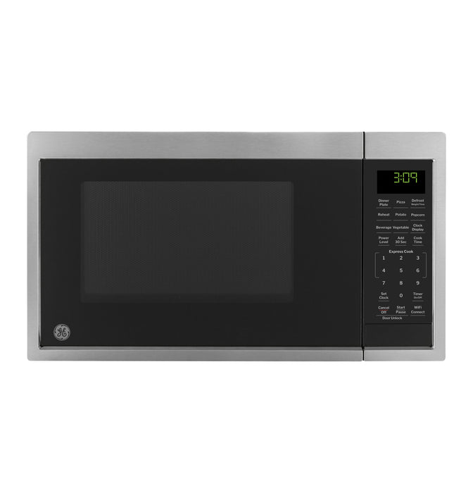 GE¨ 0.9 Cu. Ft. Capacity Smart Countertop Microwave Oven with Scan-To-Cook Technology
