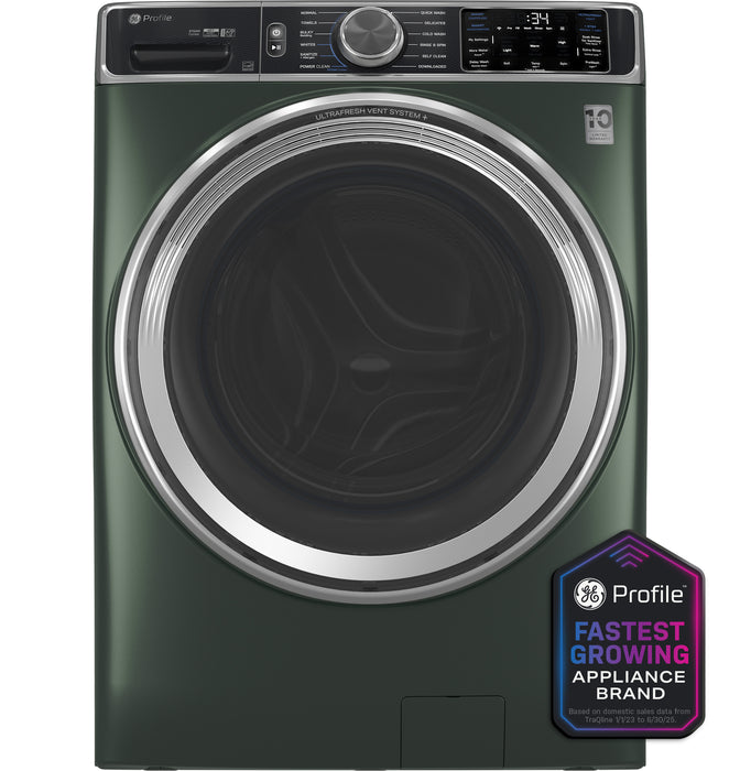 GE Profileª 5.5 cu. ft. Capacity Smart Front Load ENERGY STAR¨ Steam Washer with UltraFresh Vent System+ and Smart Wash & Smart Rinse