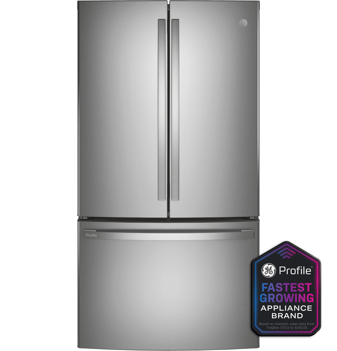 GE Profileª ENERGY STAR¨ 23.1 Cu. Ft. Counter-Depth Fingerprint Resistant French-Door Refrigerator
