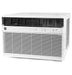 GE¨ 8,000 BTU Smart Heat/Cool Electronic Window Air Conditioner for Medium Rooms up to 350 sq. ft. - Gibson McDonald Furniture & Mattress 