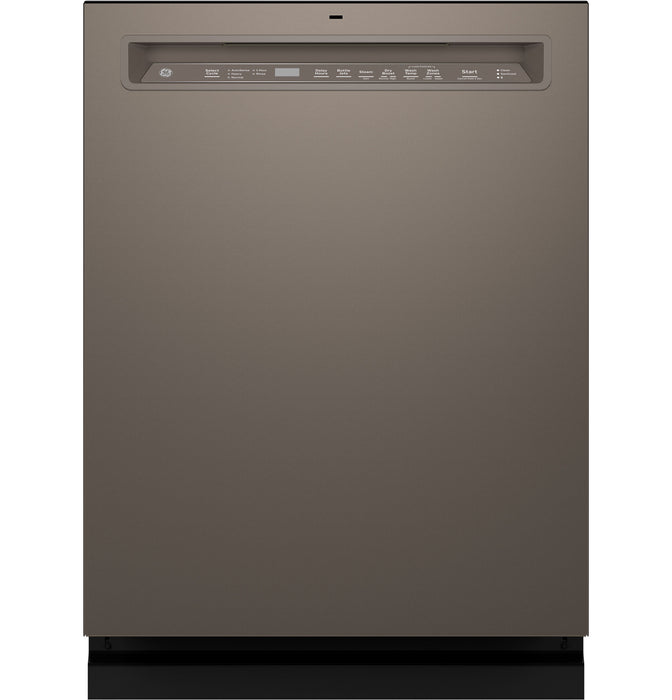 GE¨ ENERGY STAR¨ Front Control with Stainless Steel Interior Dishwasher with Sanitize Cycle