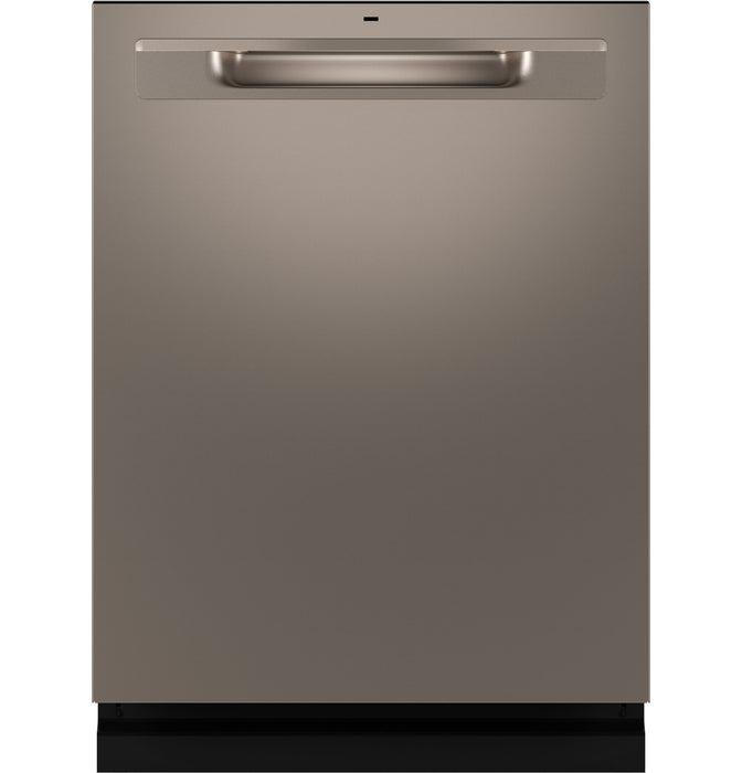 GE¨ ENERGY STAR¨ Fingerprint Resistant Top Control with Stainless Steel Interior Dishwasher with Sanitize Cycle