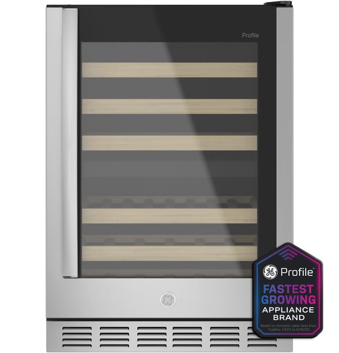 GE Profileª 44-Bottle Dual Zone Wine Cooler