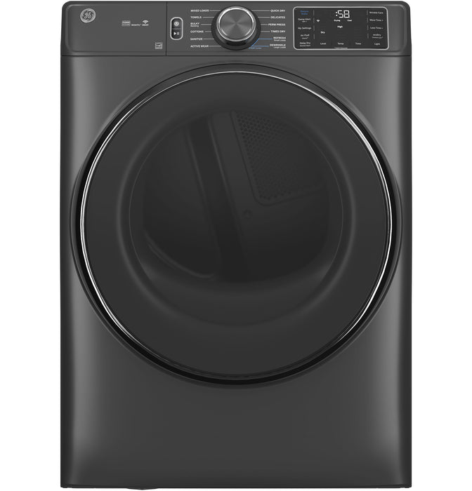 GE¨ ENERGY STAR¨ 7.8 cu. ft. Capacity Smart Front Load Gas Dryer with Steam and Sanitize Cycle