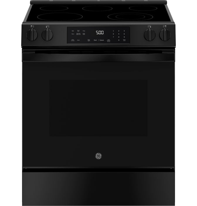 GE¨ ENERGY STAR¨ 30" Slide-In Electric Range with Crisp Mode