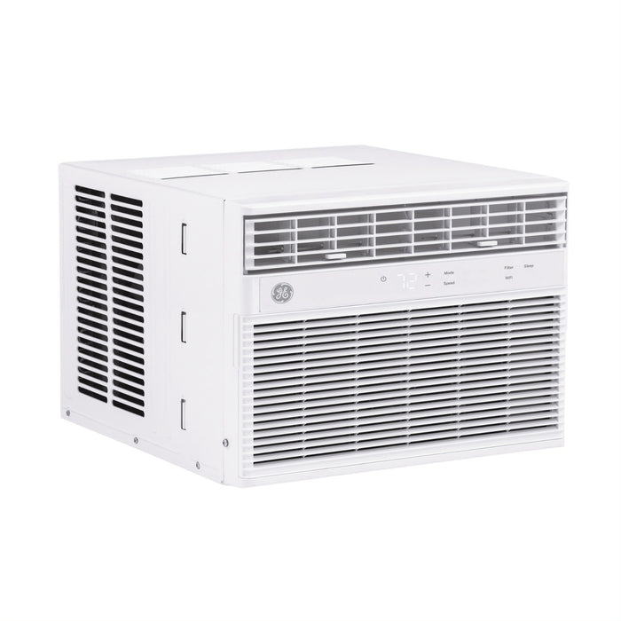 GE¨ 8,000 BTU Smart Electronic Window Air Conditioner for Medium Rooms up to 350 sq. ft. - Gibson McDonald Furniture & Mattress 