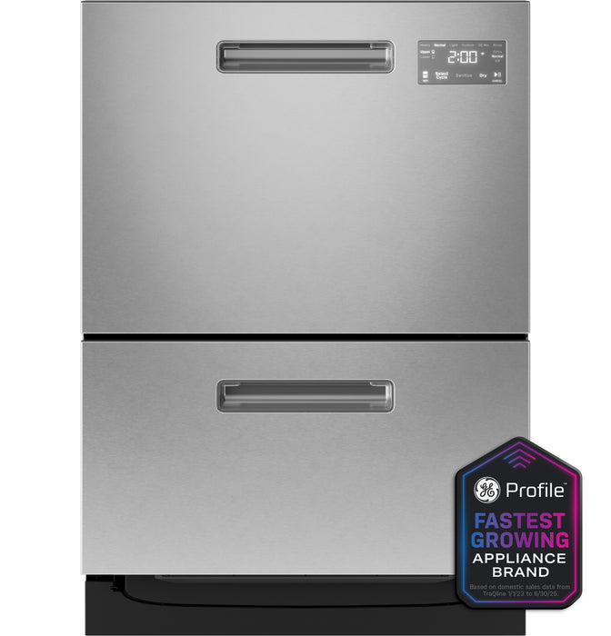 GE Profileª Dishwasher Double Drawer