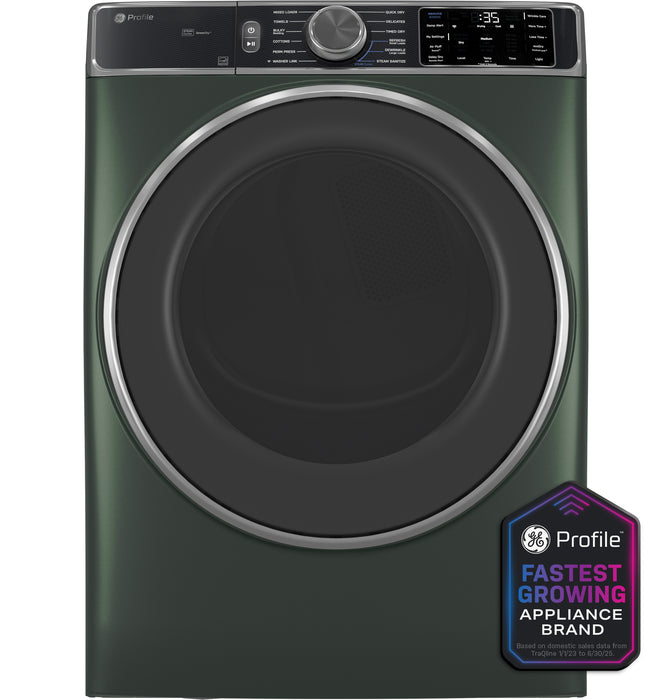 GE Profileª ENERGY STAR¨ 7.8 cu. ft. Capacity Smart Front Load Electric Dryer with Steam and Sanitize Cycle